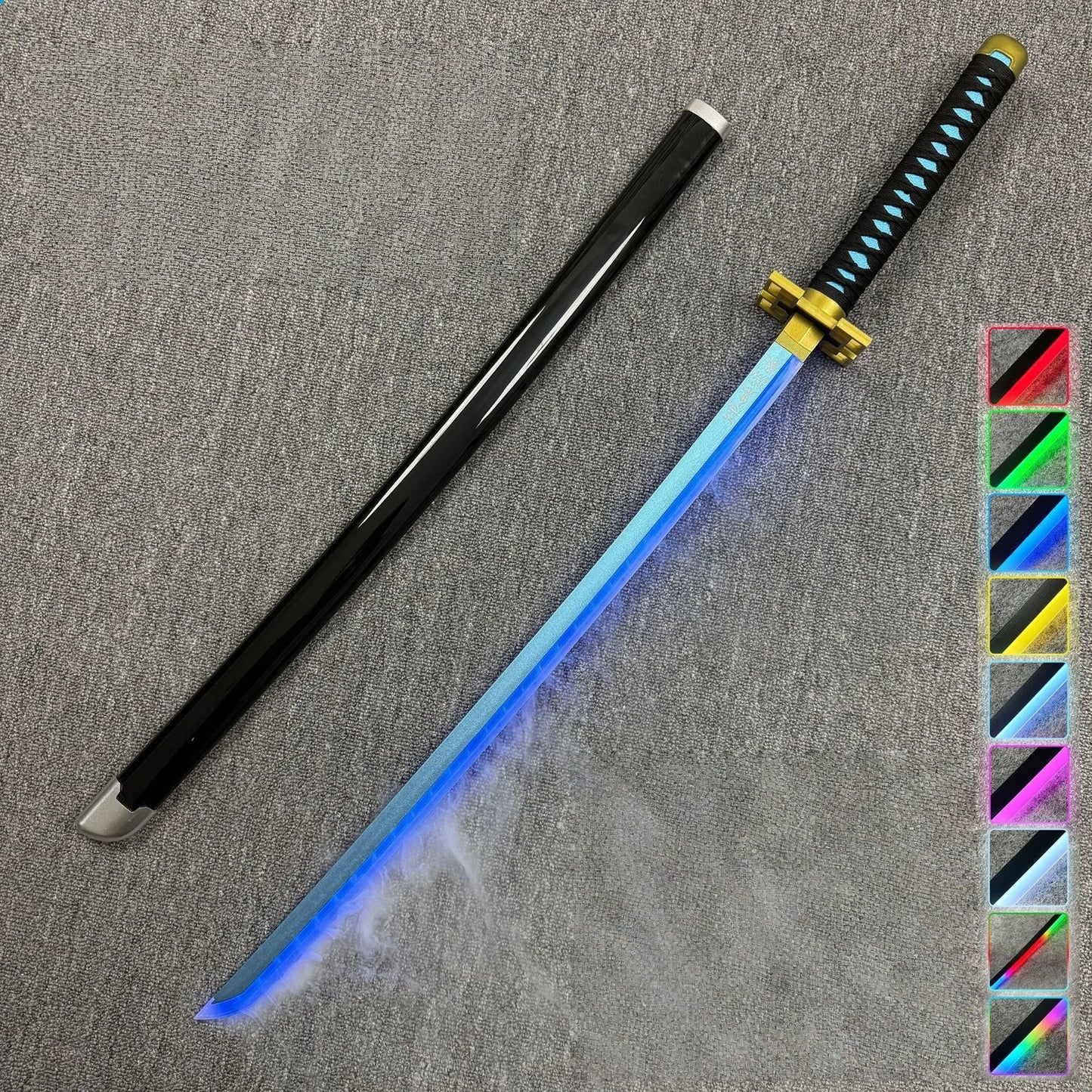MistBlade Rukia – 40" LED Vapour Katana Cosplay Sword
