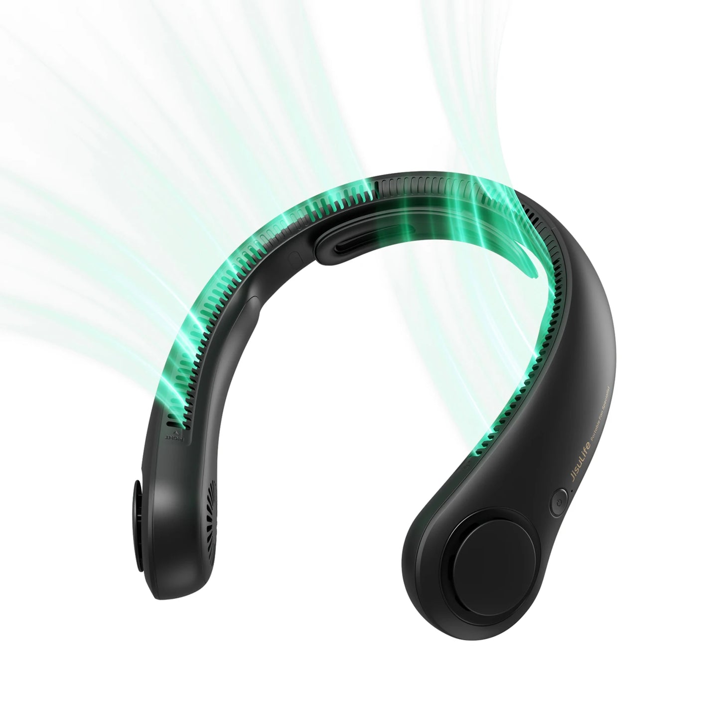 Portable Neck Fan Upgraded, 5000Mah Battery, Necksupport, 5 Speeds Gears Adjustment