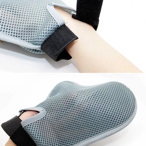 Breathable Heavy Duty Pet Grooming Glove Hair Removal