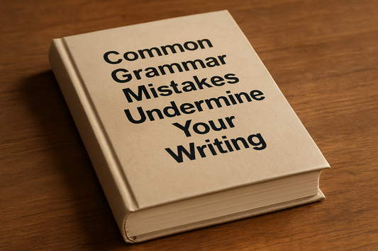 Common Grammar Mistakes That Undermine Your Writing