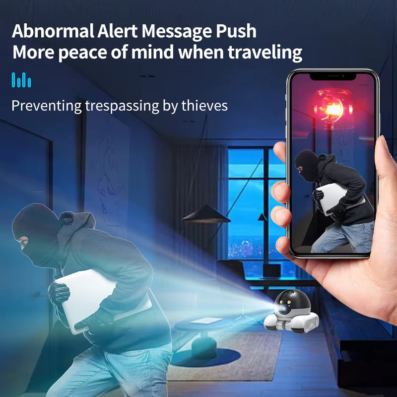 1080P HD WIFI Camera PTZ IP Security Protection Surveillance Camera Auto Tracking Baby Pets Monitor Smart Home Robot Cameras