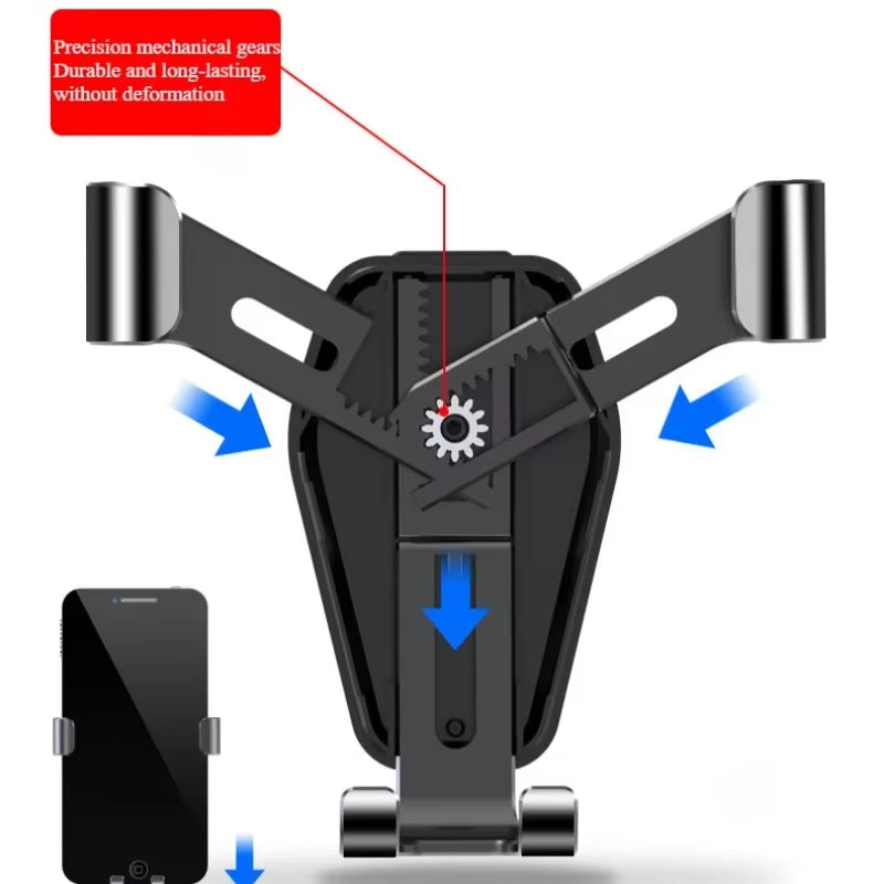 Auto Phone Holder Car Air Vent Clip Mount Mobile Phone Holder Cell Phone Stand