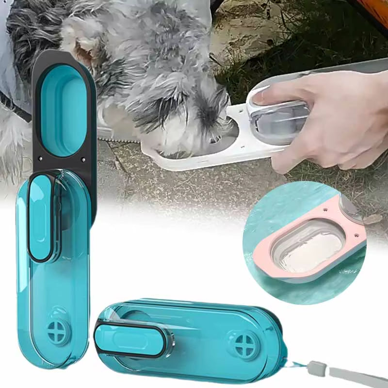 Portable Pet Water Bottle 285ML Cat Water Cup Bowl Durable Accessories