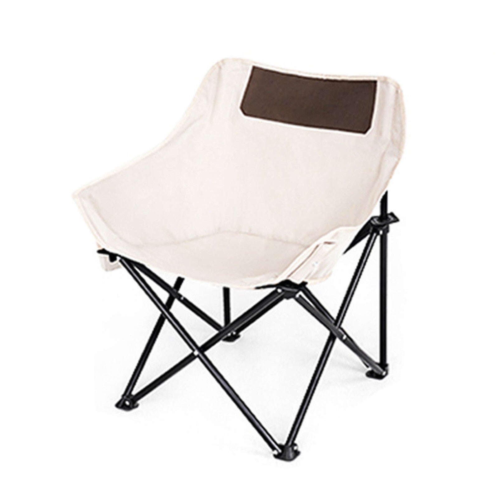 Canvas Camping Chairs 2PC Lightweight Folding Chairs - Pockets & Carry Bag