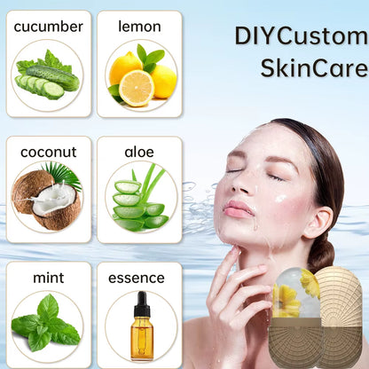 Silicone Trays Beauty Lifting Ice Ball Face Massager Contouring Eye Roller Acne Skin Care Tool