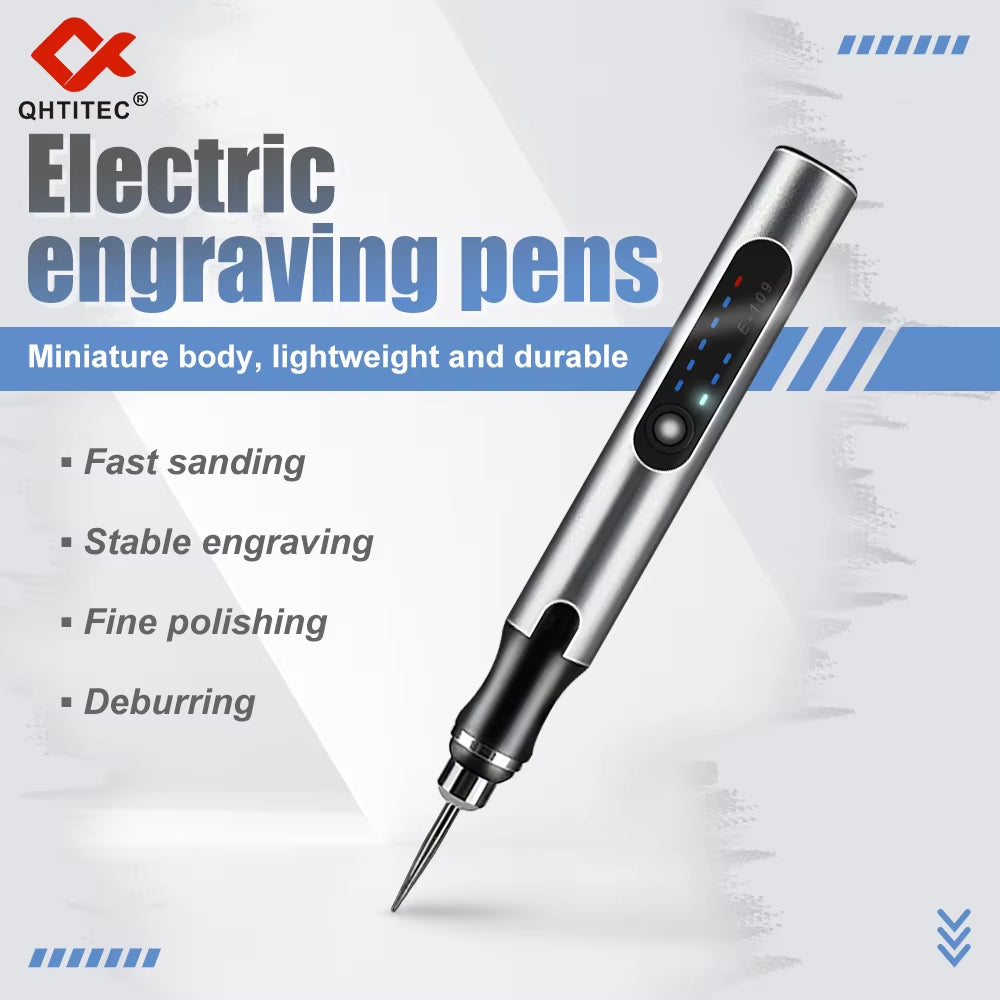 Mini Electric Engraving Pen 18000RPM | 3-Speed | Wireless | Jewellery