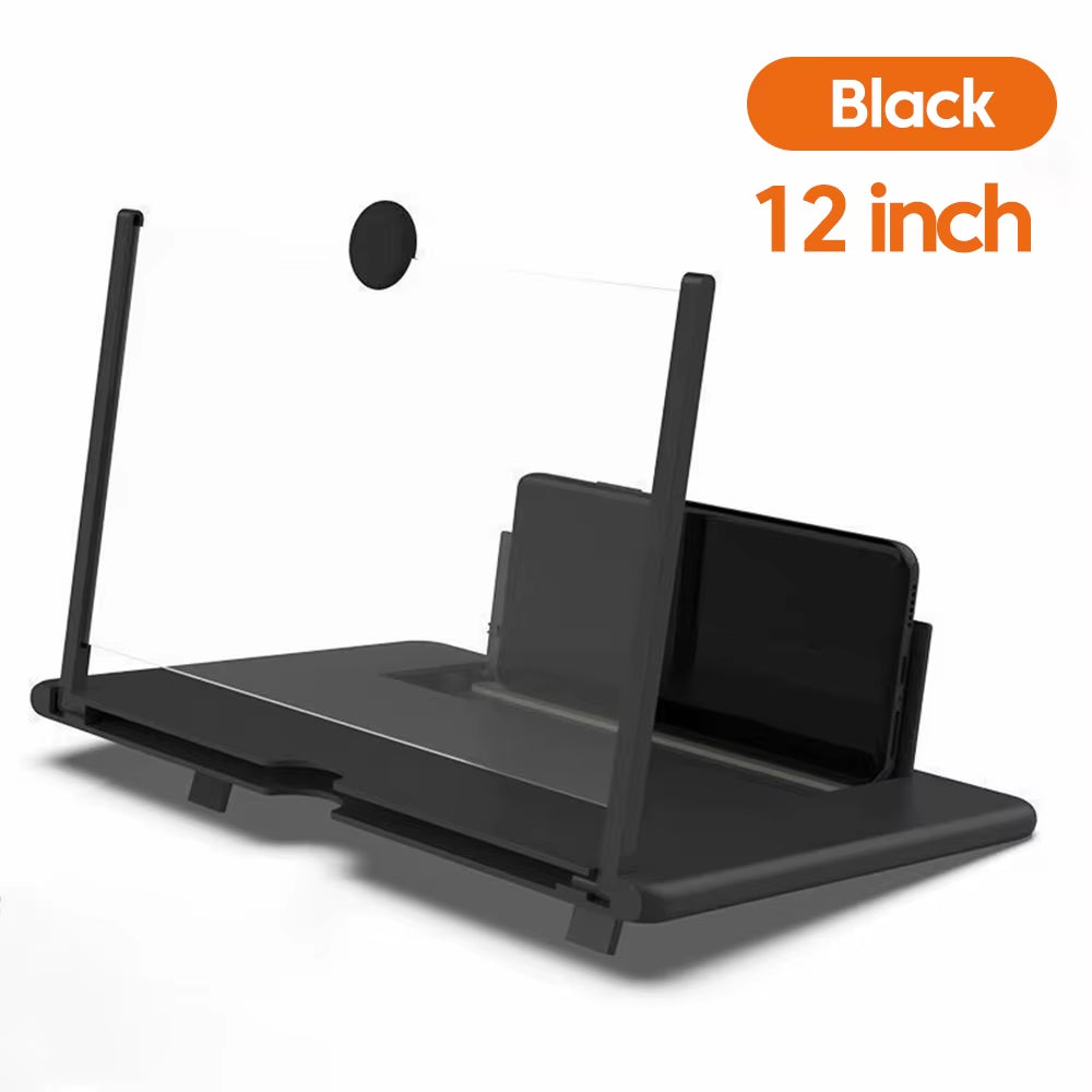 12/10Inch Cell Phone Screen Amplifier Mobile Phone Holder Mobile Phone HD - EditWell