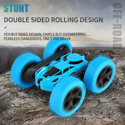 RC Stunt Car - Double-Sided 360-Degree Rotation Off-Road Remote Control Vehicle for Kids and Adults