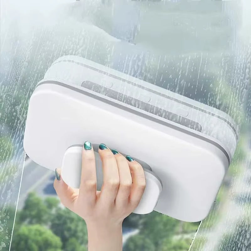 Double-Sided Magnetic Window Cleaner - Innovative Glass Scraper for Efficient Initial Washing