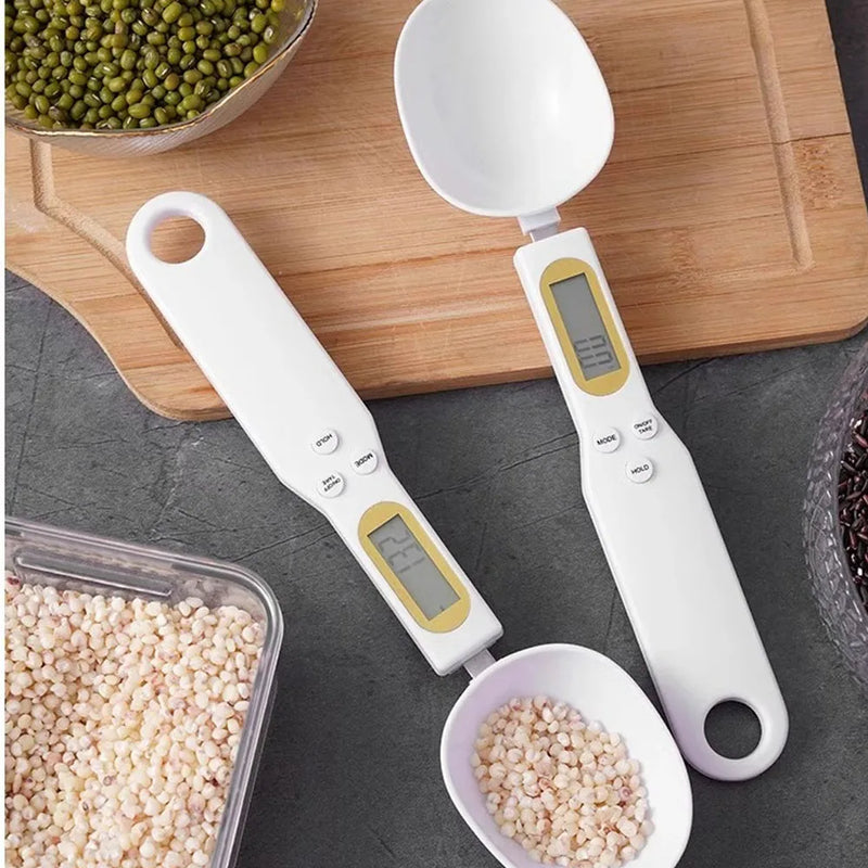 500G Digital Kitchen Scale with LCD Display for Precise Measurement of Food Ingredients, Mini Spoon Scale for Milk and Coffee