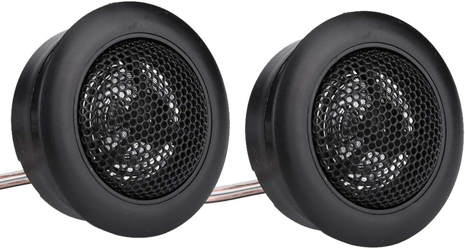 Car Tweeters, 1Pair Mini Car Stereo 12V Car Super Power Sound 120W Loudspeaker