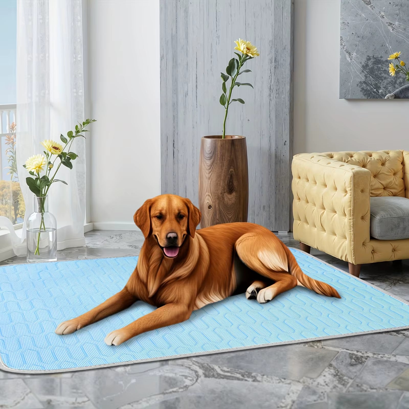 2025 UPGRADED Ice-Cool MODEL Summer Pet Cooling Mat Pad