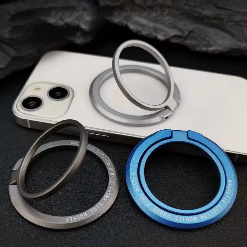 2025New Magnetic Phone Ring Holder for Magsafe Accessories Adjustable Finger Ring - EditWell
