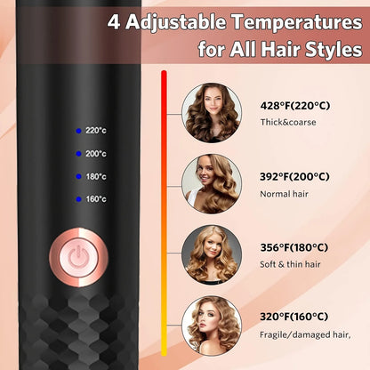 Auto Hair Curler — Perfect Salon Curls in Seconds, Zero Effort, Zero Burns