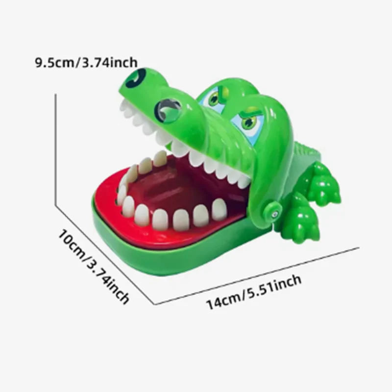 Crocodile Bite Hand Interactive Stress Relief Toy for Children - Parent-Child Party Prank Game