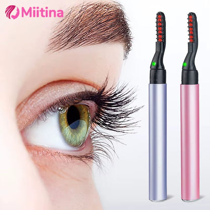 Electric Eyelash Curler Heated Portable Safety Electric Eye Lashes Eyelash Grafting  Makeup Tools