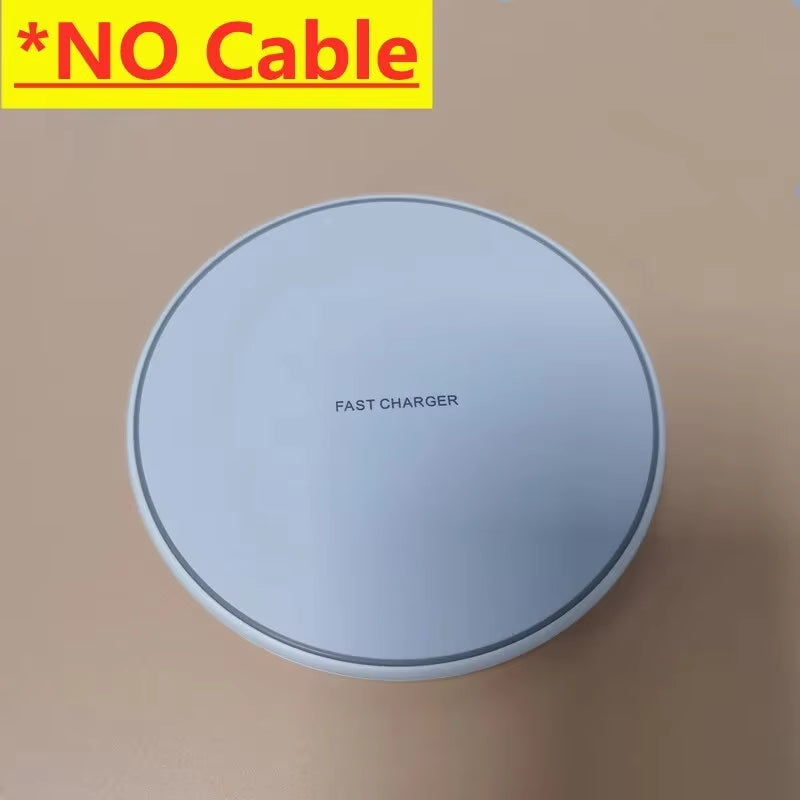 30W Wireless Charger for Iphone 15 14 13 12 X Pro Max Induction Fast Charging Pad
