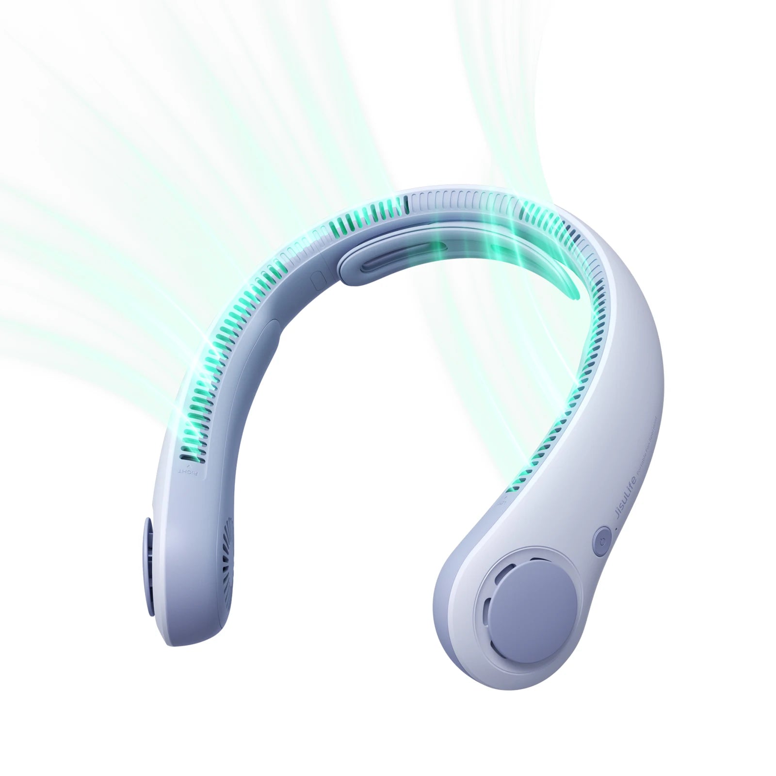 Portable Neck Fan Upgraded, 5000Mah Battery, Necksupport, 5 Speeds Gears Adjustment