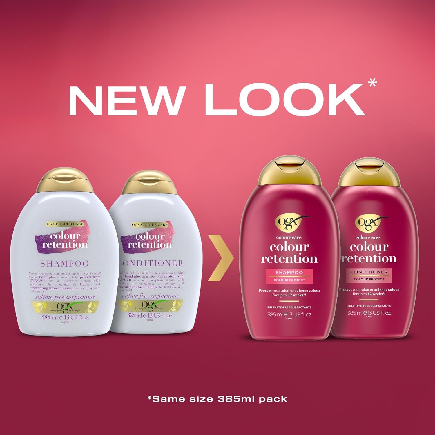 Colour Care Colour Retention Shampoo, Colour Protec Sulfate Free 385Ml