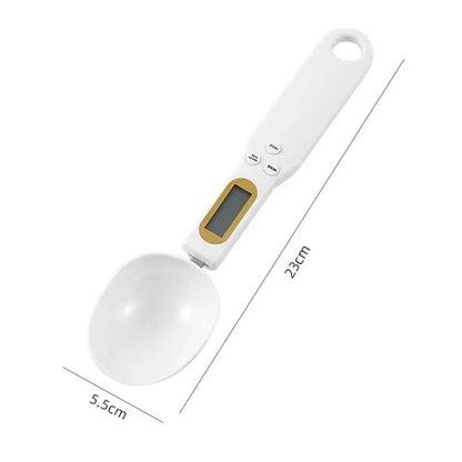 500G Digital Kitchen Scale with LCD Display for Precise Measurement of Food Ingredients, Mini Spoon Scale for Milk and Coffee