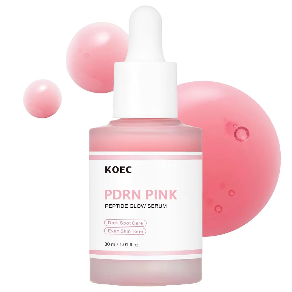 30Ml Salmon PDRN Pink Peptide Glow Facial Serum Dark Spot Care Even Skin Tone - EditWell