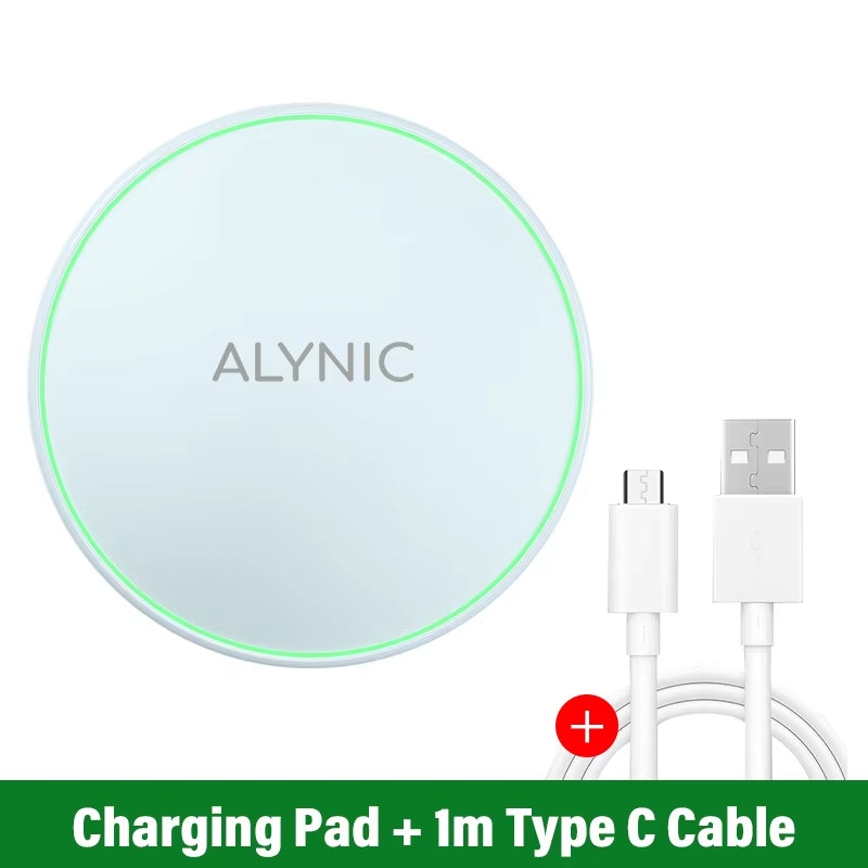 30W Wireless Charger for Iphone 15 14 13 12 X Pro Max Induction Fast Charging Pad - EditWell