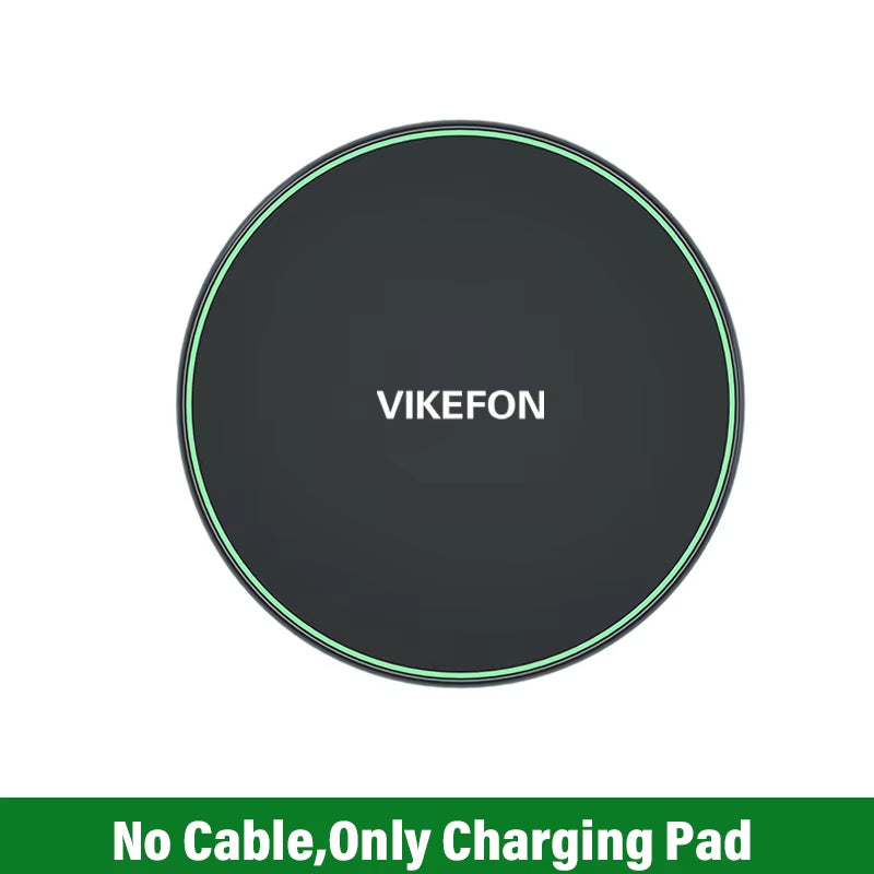 30W Wireless Charger for Iphone 15 14 13 12 X Pro Max Induction Fast Charging Pad - EditWell