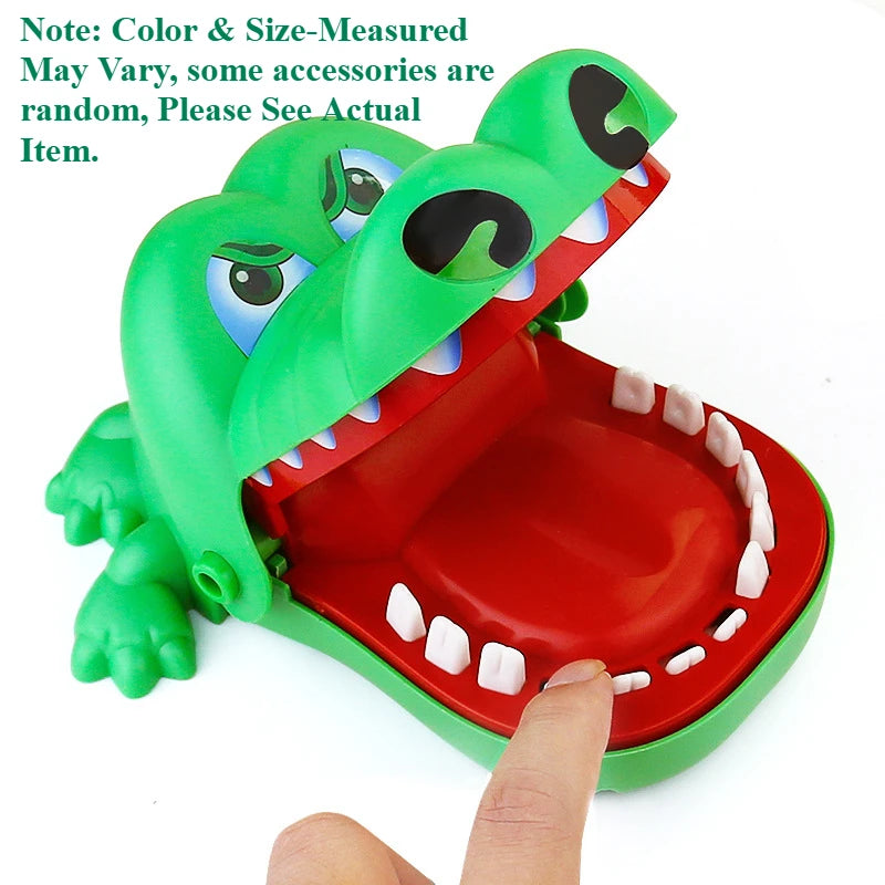 Crocodile Bite Hand Interactive Stress Relief Toy for Children - Parent-Child Party Prank Game