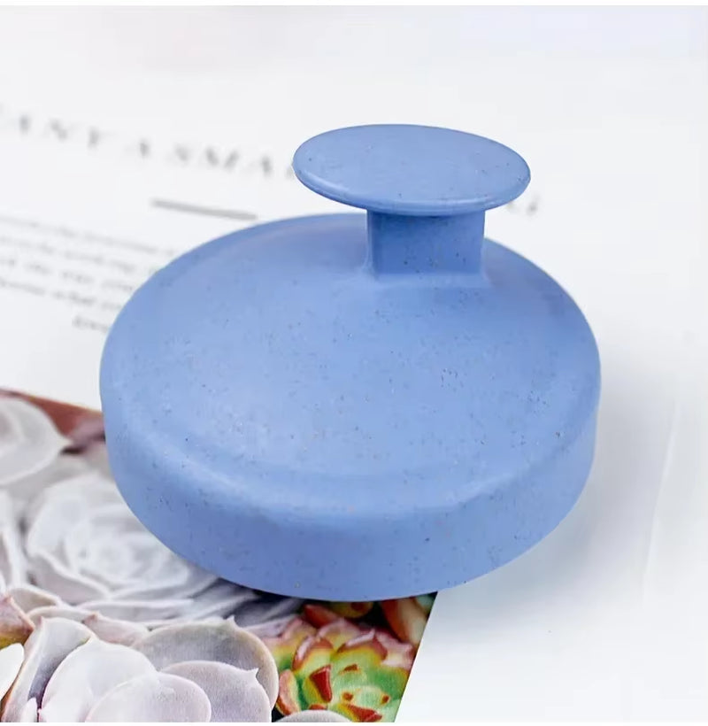 Head Cleansing and Massage Wet and Dry Scalp Massage Brush Soft Massage 