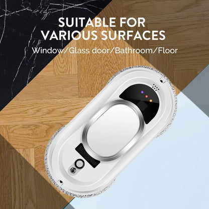 Smart Electric Window Cleaning Robot with Remote Control for Automatic Glass Cleaning
