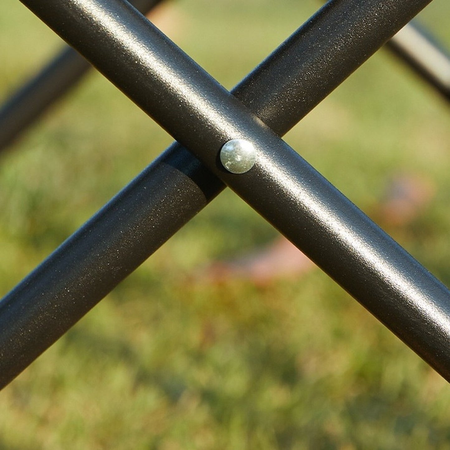 Canvas Camping Chairs 2PC Lightweight Folding Chairs - Pockets & Carry Bag