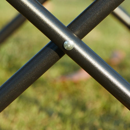 Canvas Camping Chairs 2PC Lightweight Folding Chairs - Pockets & Carry Bag