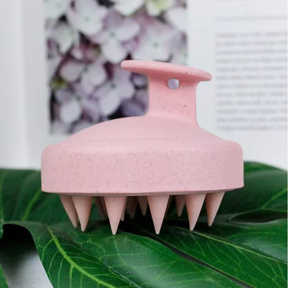 Head Cleansing and Massage Wet and Dry Scalp Massage Brush Soft Massage 