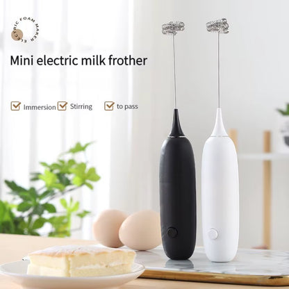 1PC Battery Model Handheld Egg Beater Froth Mixer KitchenTool