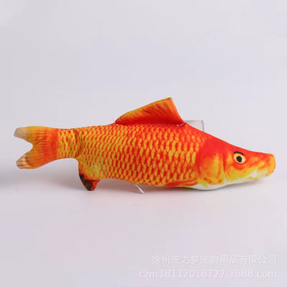 Simulation Fish Cat Toys Soft Plush Catnip Toy Interactive Cat Toys