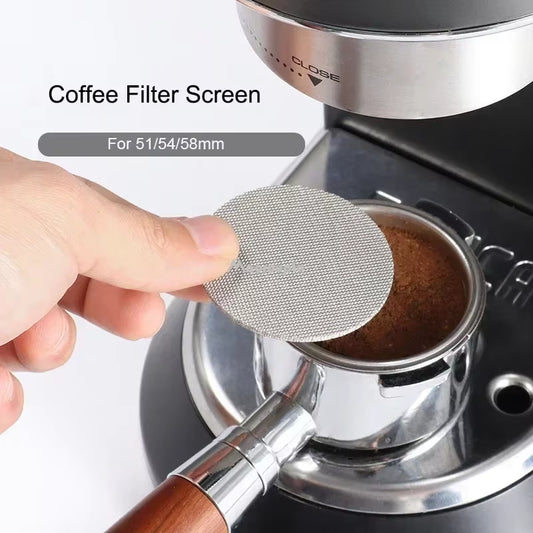 Reusable Coffee Filter Screen Heat Resistant Mesh Portafilter