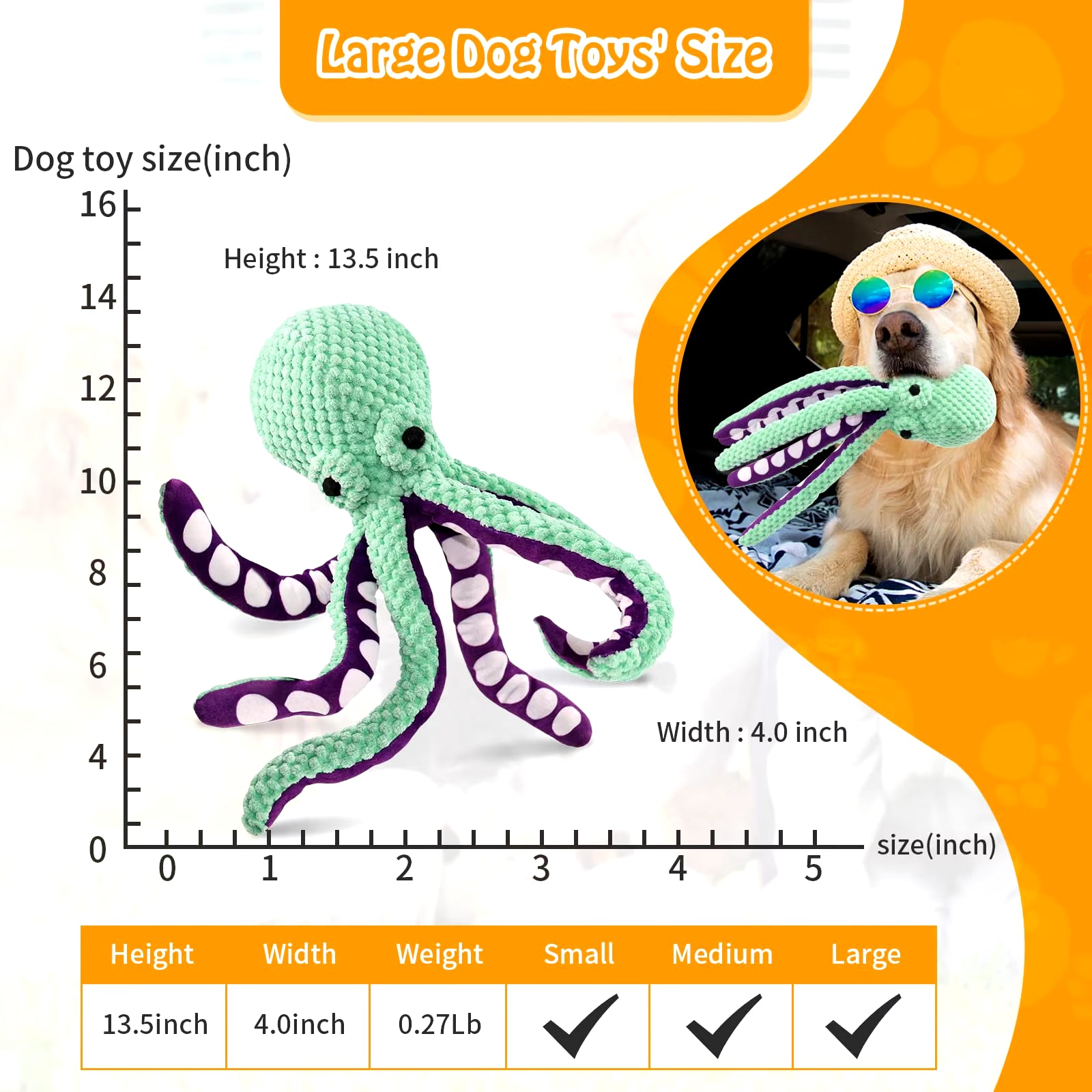 Interactive Plush Octopus Shell Puzzle Toy for Dogs and Cats - Durable Chew Toy for Dental Health and Engagement