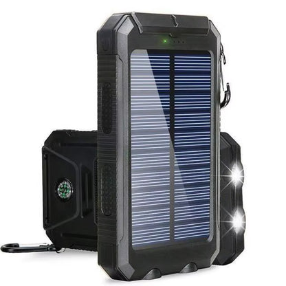 Solar Power Bank 80000Mah Portable Charging Poverbank External Battery Charger