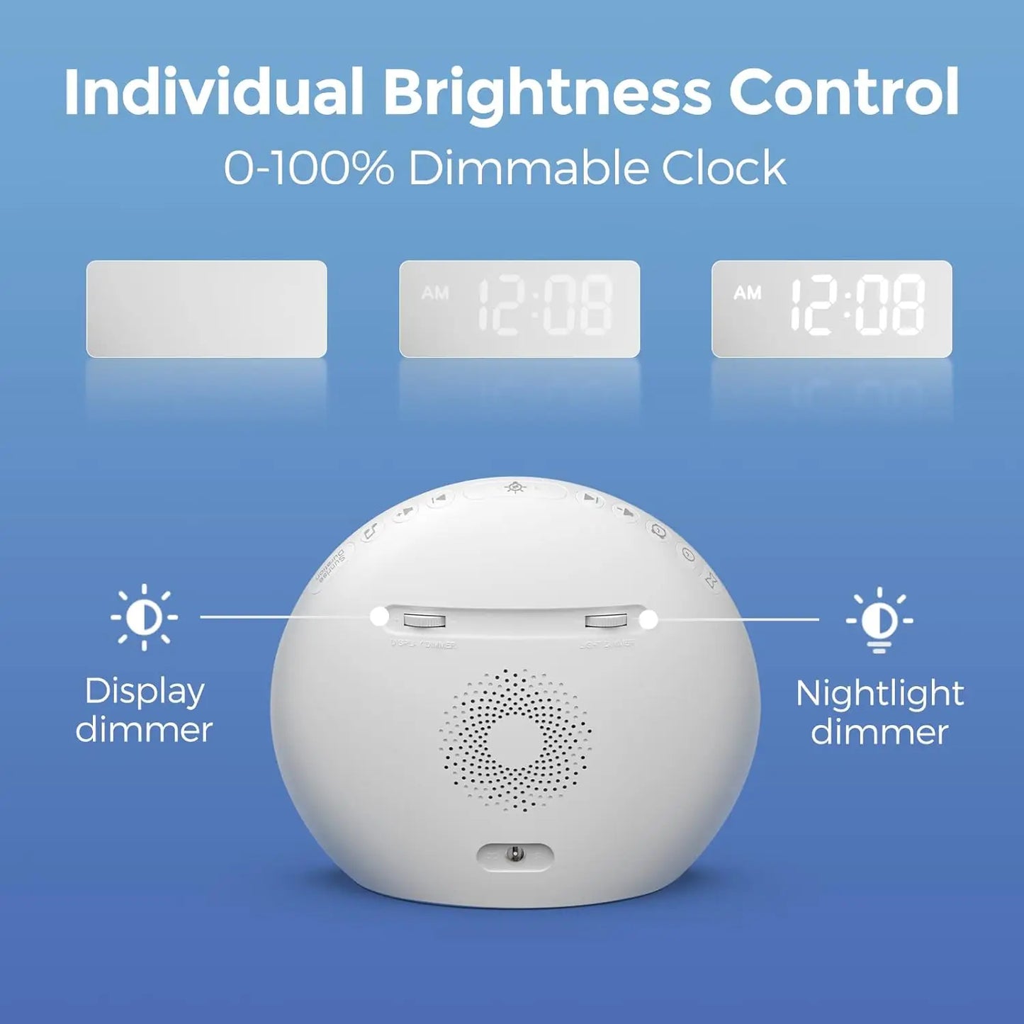 Awakening Sunrise Alarm Clock Table Clock Dimmable Timer Night Light