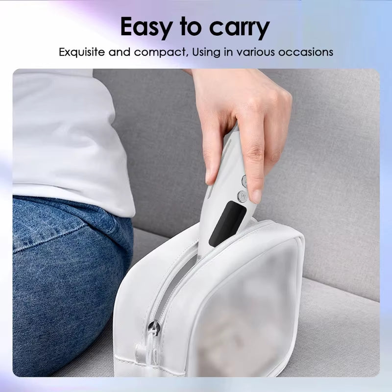 7 Colors LED Lights Face Neck Beauty Device Vibration Massage Improve Neck Lines