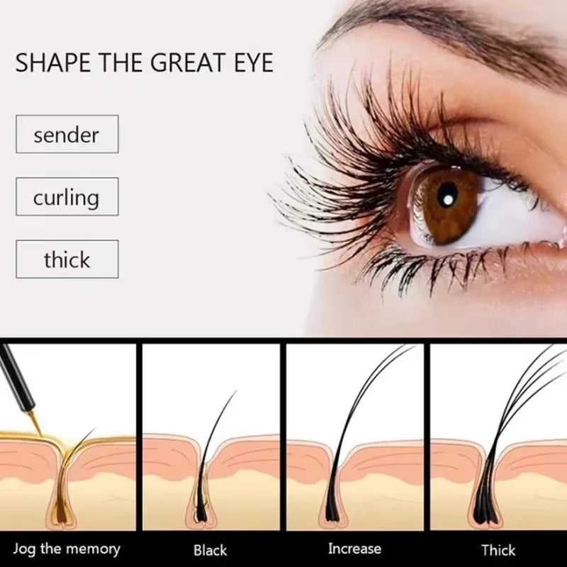 Fast Eyelash Growth Serum 7 Days Eyelash Eyebrow Growth Strong Makeup Products