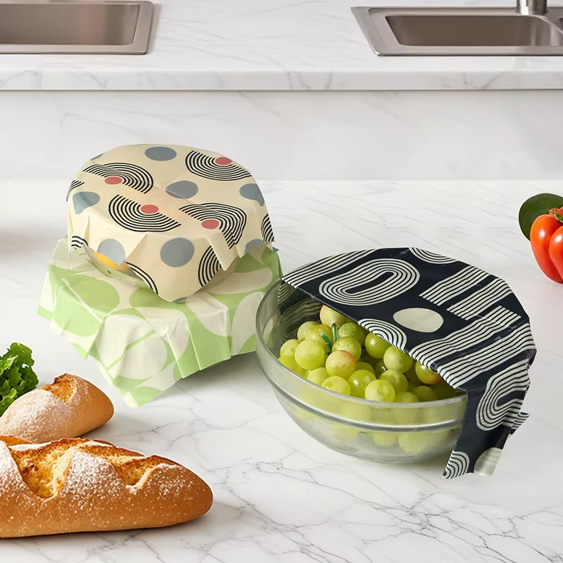 Sustainable Fresh Keeping Food Wrap, Xl Baker Bag,Wax Paper, Beeswax Reusable Food Wrap