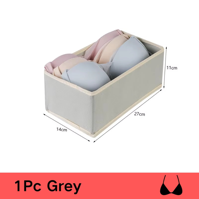3Pcs/1Set Storage Box Foldable Non-Woven Storage Box Six-Piece Set 