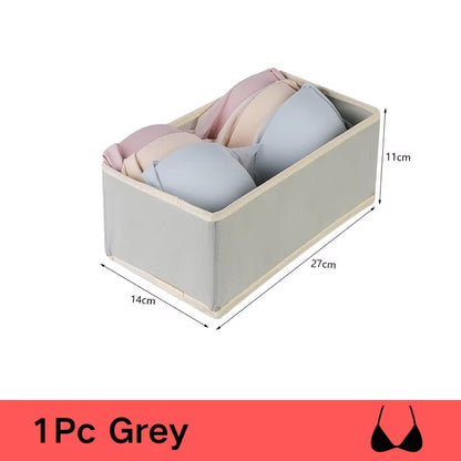 3Pcs/1Set Storage Box Foldable Non-Woven Storage Box Six-Piece Set 