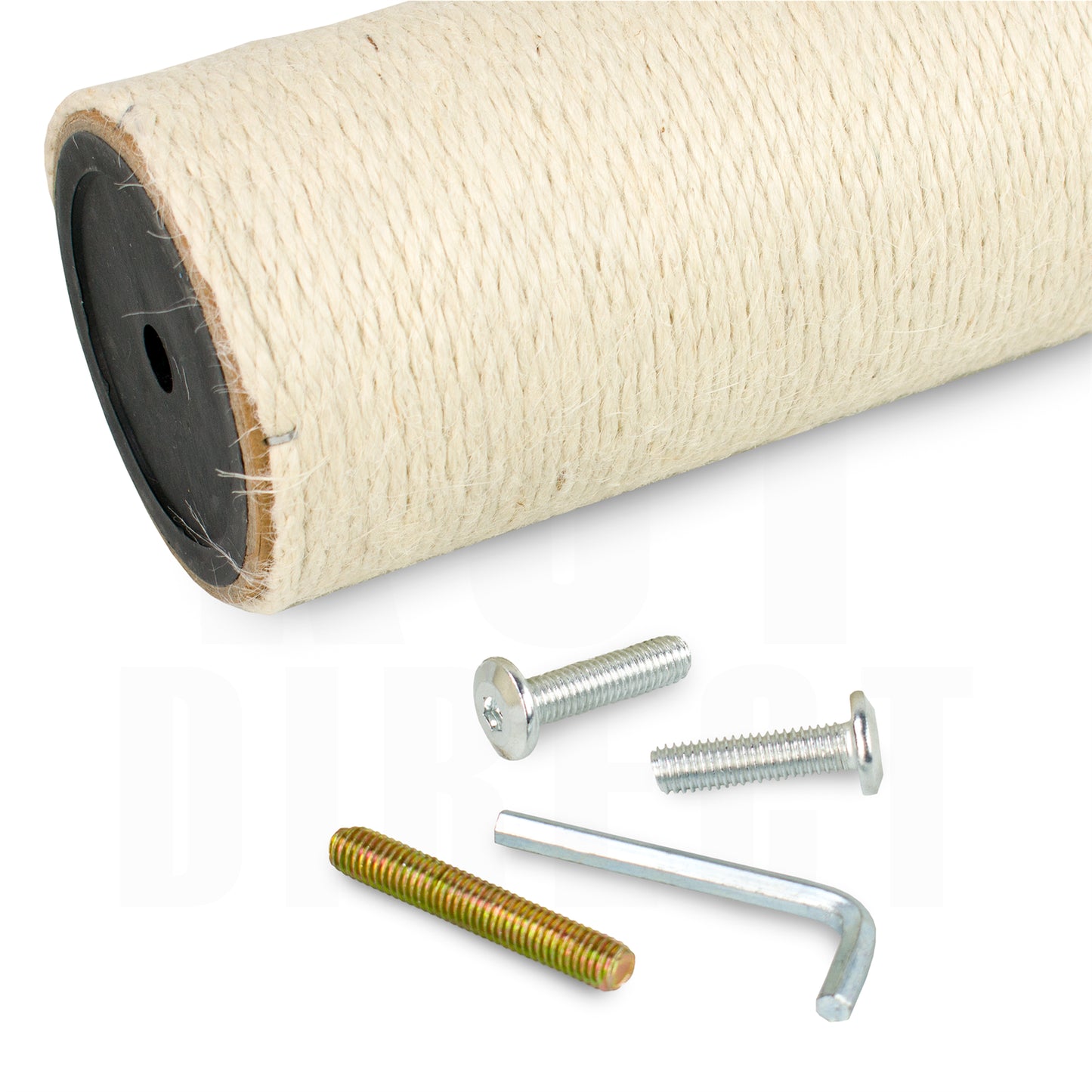 KCT 9 X 50CM REPLACEMENT CAT TREE SISAL ROPE POST INDOOR PILLAR SCRATCHER STAND