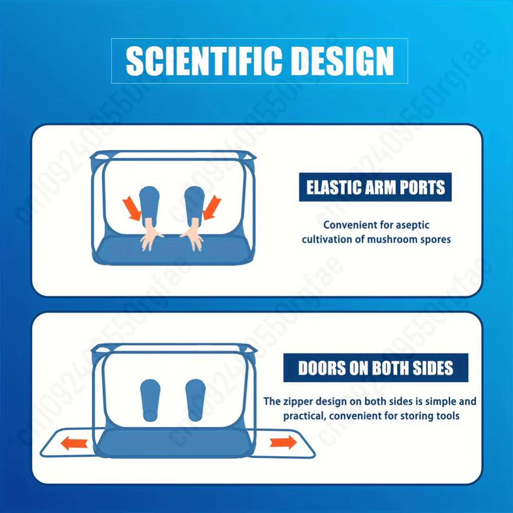 Mushroom Growing Tent Kit Mycology Still Air Box Mycology Fume Hood