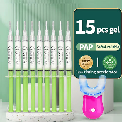 Tooth Whitening Gel PAP Dental Whitening Gel Oral Care Teeth Kit Cleaner