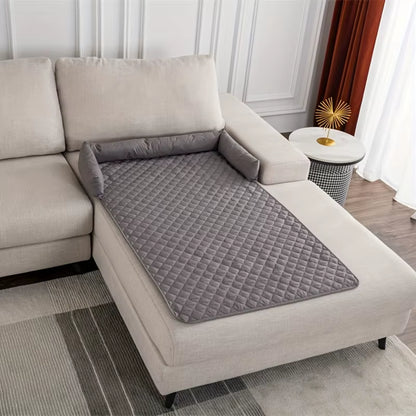 Pet Sofa Bed, Slip Resistant, Waterproof&Anti-Leakage, Washable Couch Protector