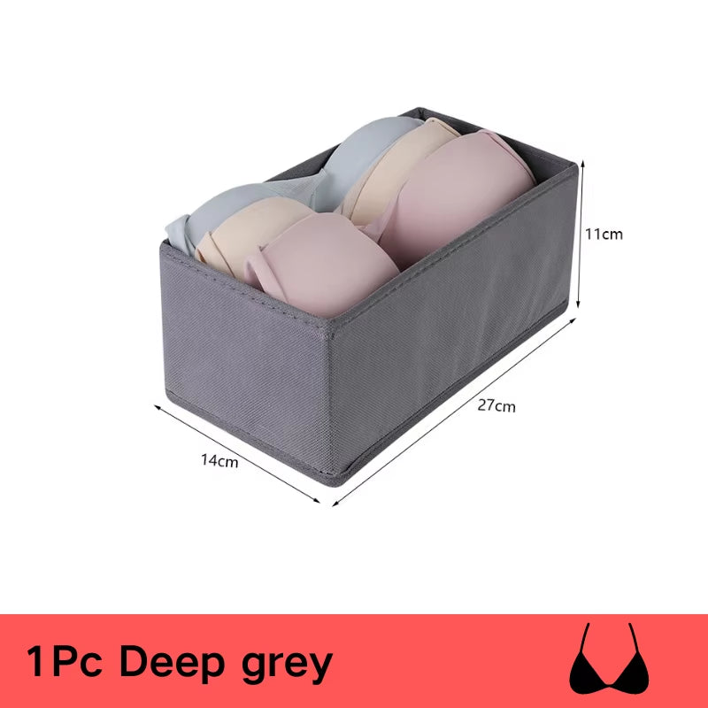 3Pcs/1Set Storage Box Foldable Non-Woven Storage Box Six-Piece Set 
