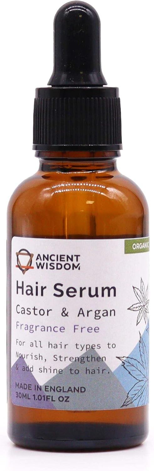 Organic Hair Serum 30Ml - Enhance Growth, Shine & Strength Nourish Naturally